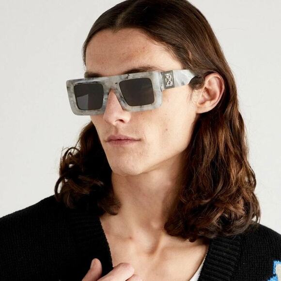 New, OFF-WHITE Sunglasses Leonardo OERI060 0807 Authentic main image 12